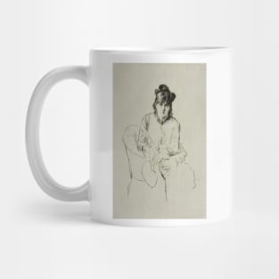 Portrait of Berthe Morisot by Marcellin Gilbert Desboutin Mug